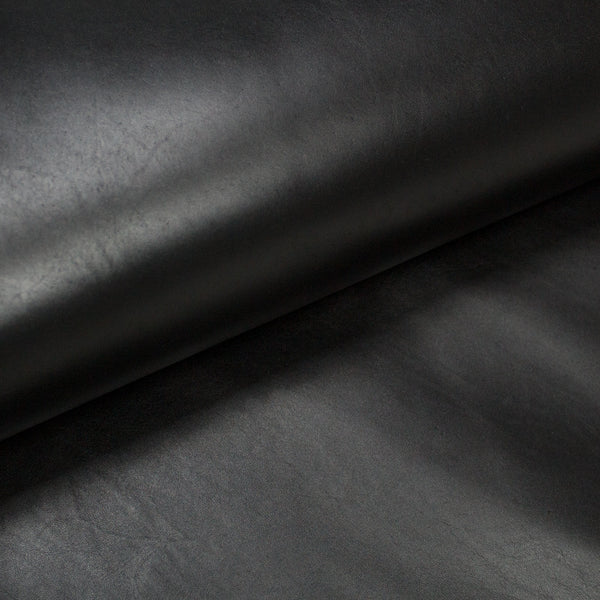 PIECE OF BLACK CALFSKIN 