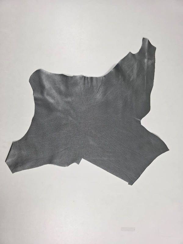 TROZO DE PIEL DE VACUNO GRIS PLOMO