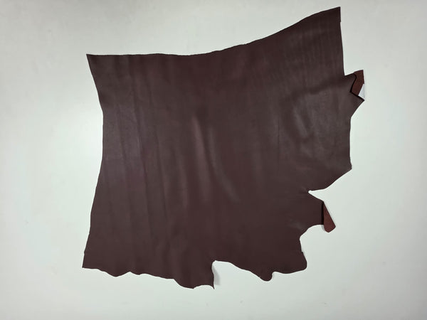 TROZO DE PIEL DE VACUNO MARRON