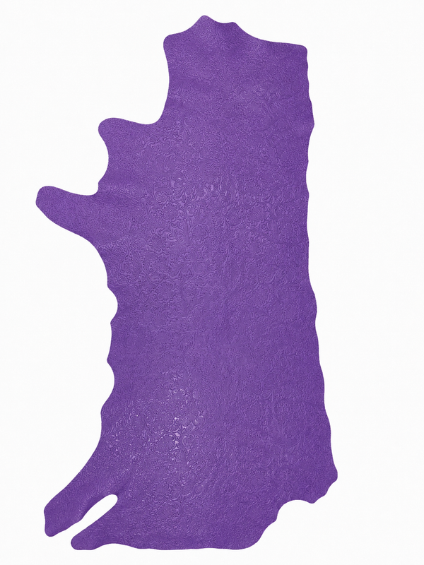 PIEL DE GRABADO CASTELLANO MORADO