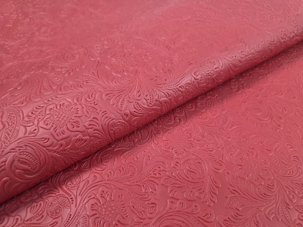 PIEL DE GRABADO CASTELLANO ROJO