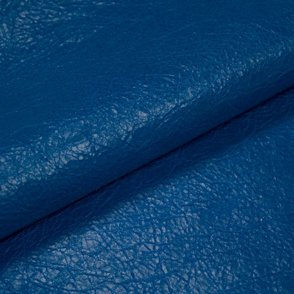 BLUE RUSTIC GOAT LEATHER Leather