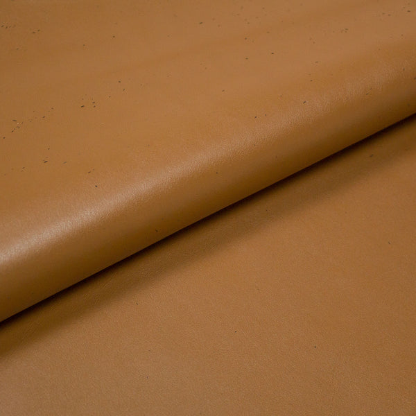 PIECE OF BROWN COW LEATHER 