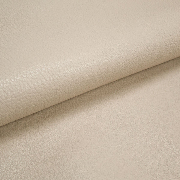 PIECE OF BEIGE PUMPED COW LEATHER 