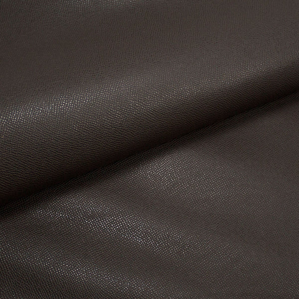 CHOCOLATE ENGRAVED PIECE OF COW LEATHER 