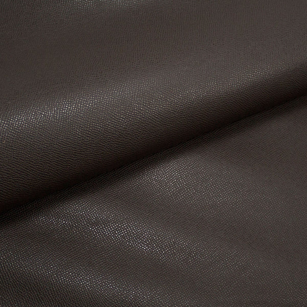 CHOCOLATE ENGRAVED PIECE OF COW LEATHER 