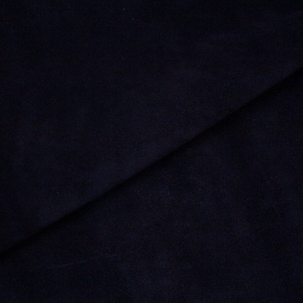 PIECE OF NAVY BLUE SUEDE LEATHER 