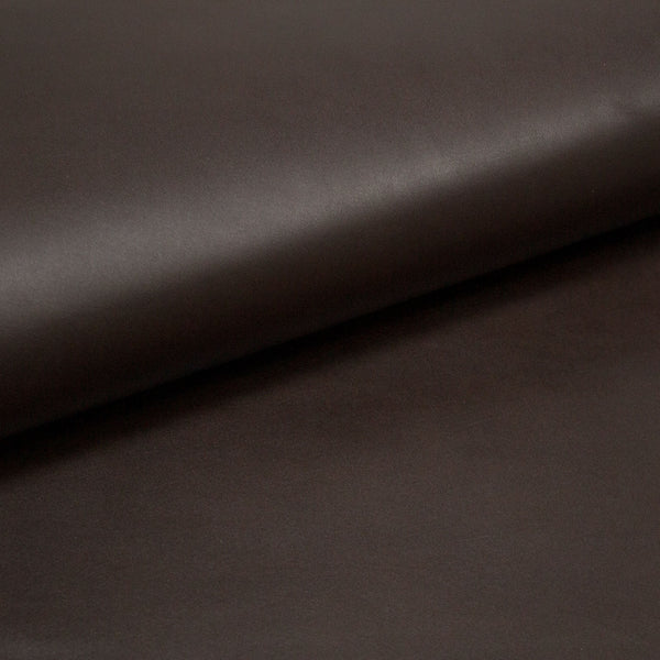 PIECE OF DARK BROWN COW LEATHER 