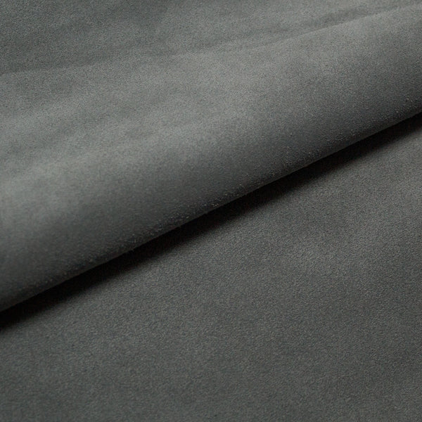 PIECE OF GRAY SUEDE LEATHER 