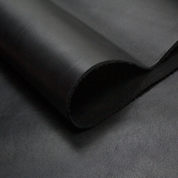 BLACK COW LEATHER 