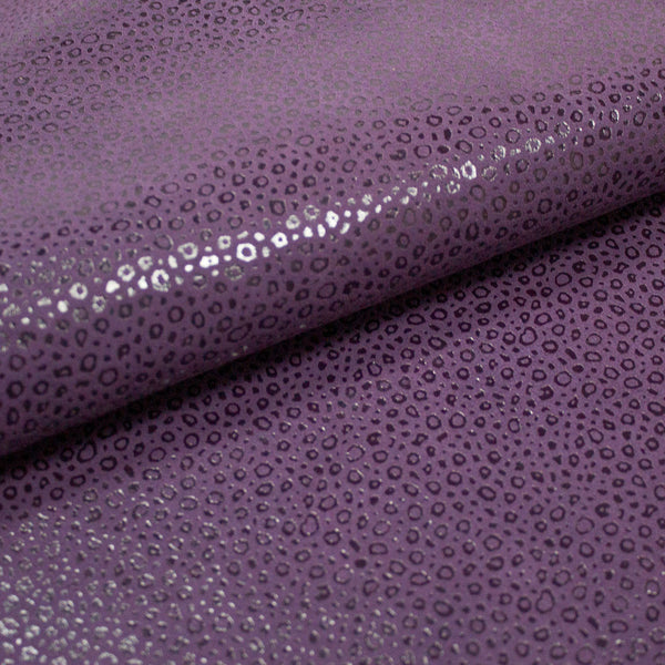 LILAC MINI LEOPARD FANTASY LEATHER PIECE 