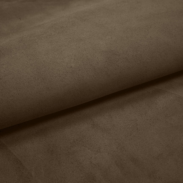PIECE OF TAUPE SUEDE LEATHER 