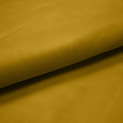 AGED YELLOW OILED COW LEATHER