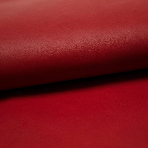 PIECE OF RED COW LEATHER 