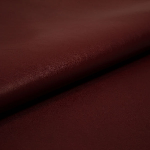PIECE OF BURGUNDY COW LEATHER 
