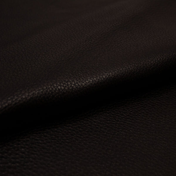 BLACK PUMPED COW LEATHER 