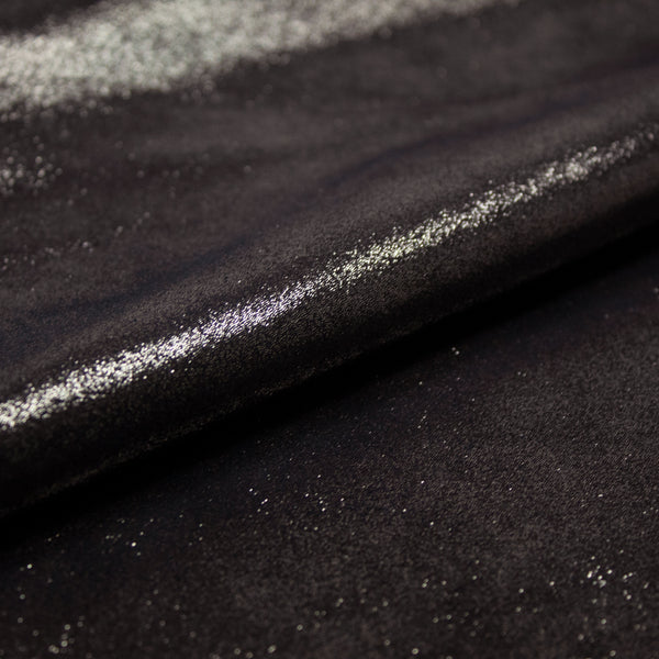 PIECE OF NAVY BLUE GLITTER FANTASY LEATHER 