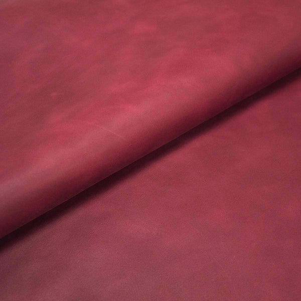 OLDED CHERRY COW LEATHER
