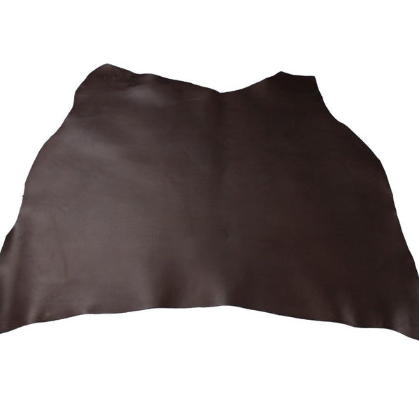 Chocolate cowhide coat
