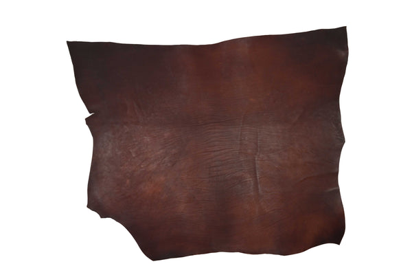 MARRON-OLDED-BROWN LEATHER OLDED