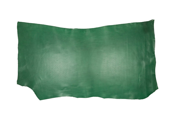 AGED GREEN COWPEAT NECK SKIN 2.5 MM