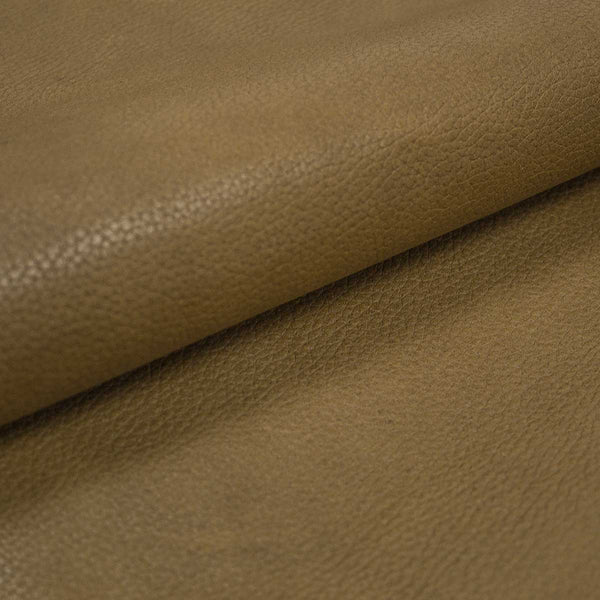 OILED COW LEATHER MILLED CAMEL OLDED