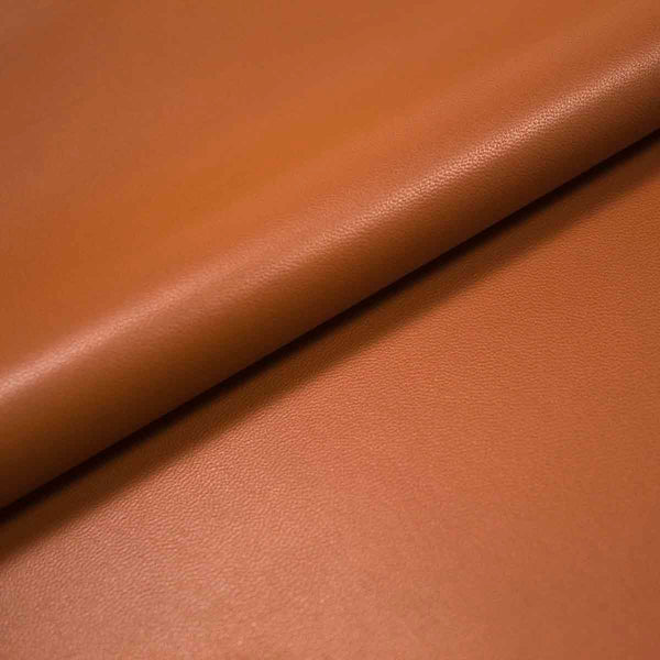 LAMB LEATHER MADE BROWN
