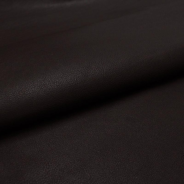 CHOCOLATE MILLED CALF LEATHER