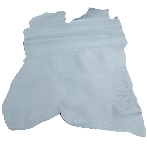 LIGHT BLUE IRONED PIG LEATHER