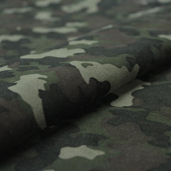 TAUPE CAMOUFLAGE FANTASY LEATHER LEATHER