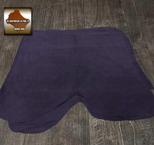PURPLE PLUSH COW SUEDE LEATHER REF. S-464-89