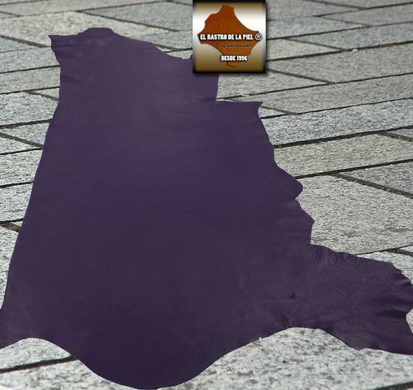 PURPLE MILLED CATTLE LEATHER REF. V-1274-2021