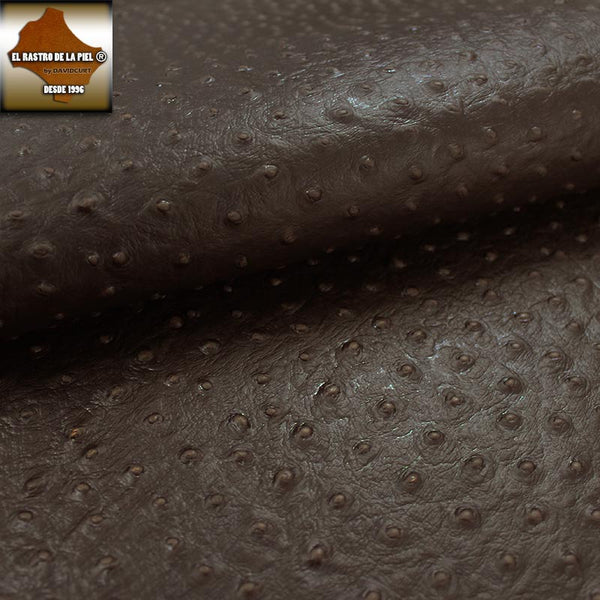 NIGER OSTRICH EMBOSSED CATTLE LEATHER REF. CO-574-11