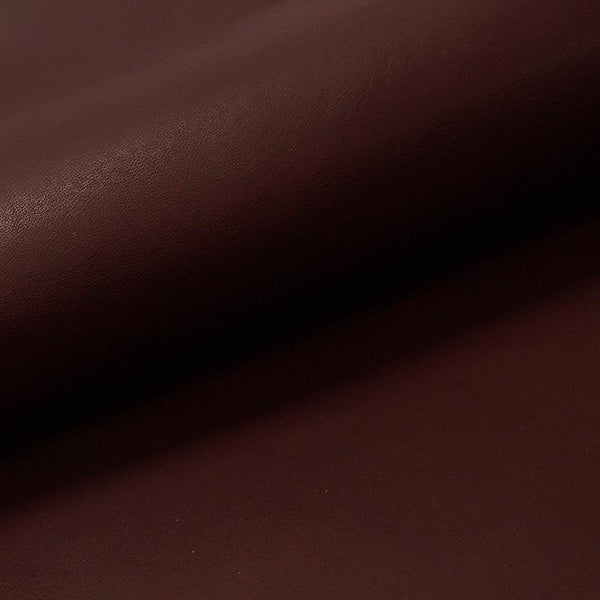 Bordeaux skirt leather