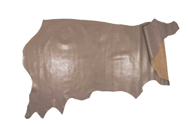 LEATHER OF RUSTIC CATTLE TAUPE